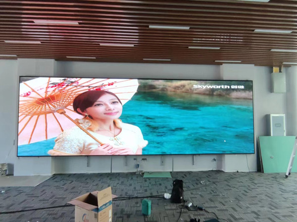 丹棱P1.53led小间距屏安装案例